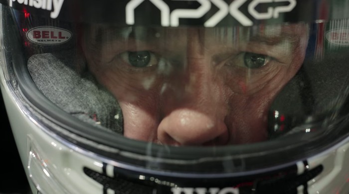 F1 Cuplikan adegan dalam trailer F1 (2025).