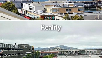 Foto ketika memesan online vs kenyataannya. Foto: Boredpanda