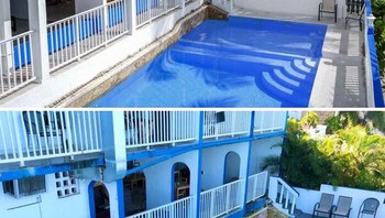 Harapan vs. Realita Kolam Renang Hotel Foto: Boredpanda