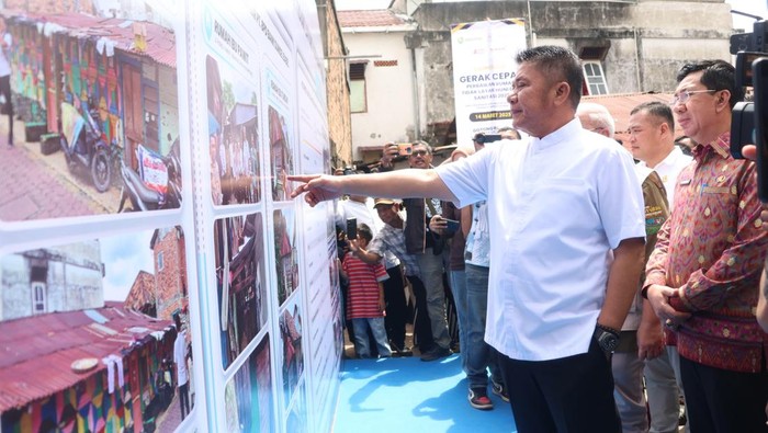 Gubernur menargetkan 2.500 unit RTLH dibedah se-Sumsel.