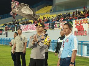 K-Conk Mania Apresiasi Kapolres Gresik Amankan Laga Madura United vs Tainan FC