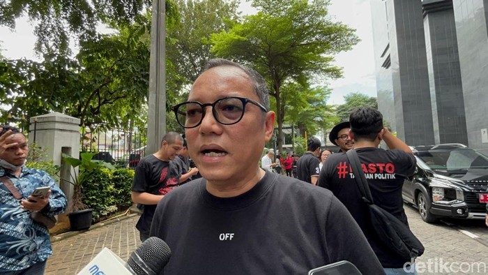 Ketua DPP PDIP Deddy Sitorus. Foto: Anggi/detikcom.