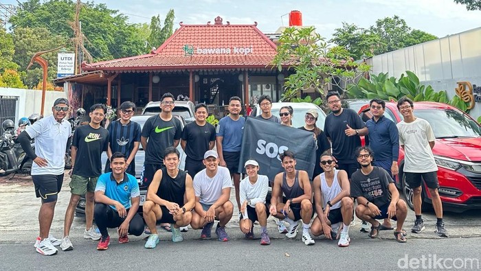 Komunitas SOS Club Yk di Banguntapan, Bantul, Jumat (13/3/2025).
