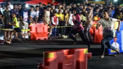 Serunya Lomba Lari Saat Ramadan di Balikpapan