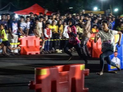 Serunya Lomba Lari Saat Ramadan di Balikpapan