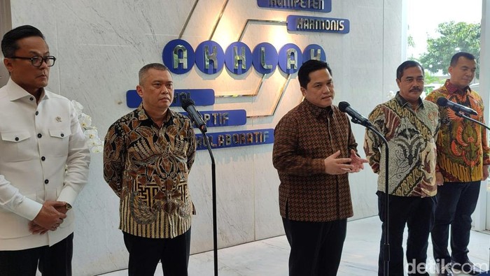 Menteri BUMN Erick Thohir