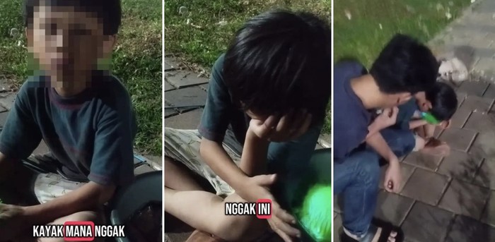Miris! Bocah Ini Jualan Tahu di Pinggir Jalan hingga Pukul 2 Pagi