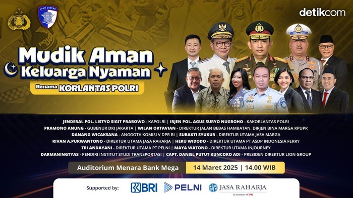 Mudik Aman Keluarga Nyaman (dok.detikcom)