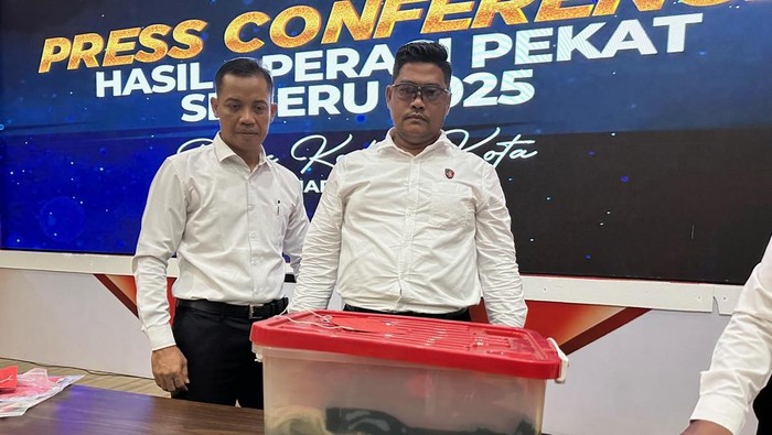 Barang ukti bubuk mercon yang disita Polres Kediiri Kota dari pelaku