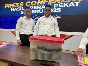 Pengedar Bubuk Mercon di Kediri Ditangkap, Barang Bukti 8 Kg Disita