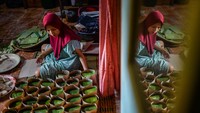 Apem ini biasa disajikan untuk menu berbuka puasa.