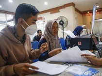 Peserta Gelombang I Mudik Gratis Pemprov DKI Jakarta Lakukan Verifikasi