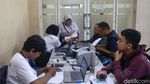 Peserta Gelombang I Mudik Gratis Pemprov DKI Jakarta Lakukan Verifikasi