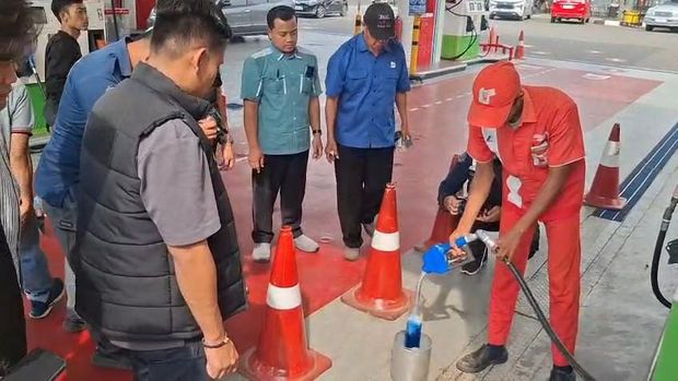 polres tuban cek SPBU