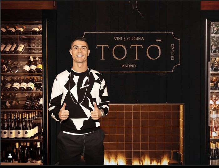 Setelah 3 Tahun, Restoran Italia Milik Cristiano Ronaldo Tutup Permanen