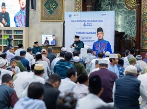 Bulan Ramadan, AQUA & Masjid Agung Sunda Kelapa Gelar Tabligh Akbar-Bazar