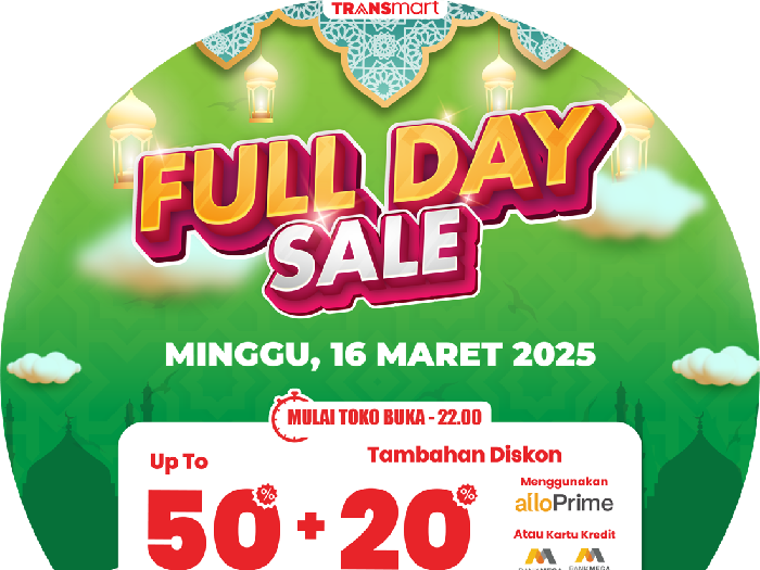 Transmart Full Day Sale 16 Maret