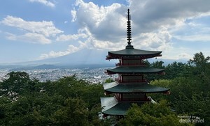 Pagoda Chureito di Yamanashi, Tempat Ikonik Lihat Gunung Fuji