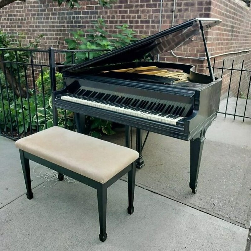 Uniknya Warga New York, Buang Barang Berharga Piano Sampai Motor!