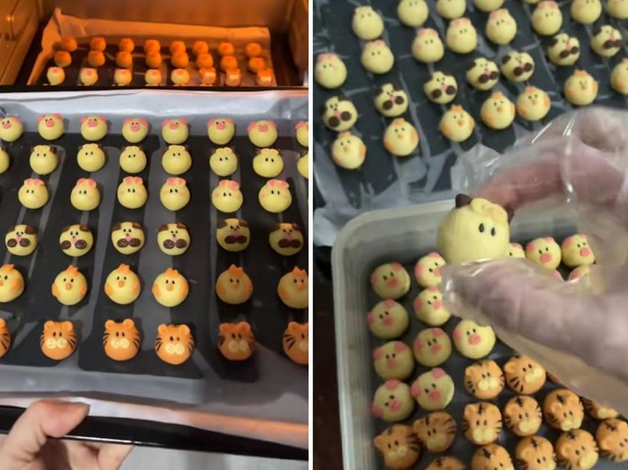 Viral wanita ini membuat kue nastar aneka bentuk bikin warganet gemas
