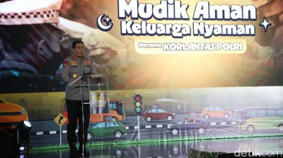 Wakapolri Resmi Luncurkan Program Mudik Aman Keluarga Aman Bareng Korlantas