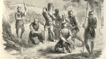Lingchi turut dikenal sebagai mati karena seribu luka. Bisa dibilang lingchi menjadi hukuman mati paling mengerikan di China kuno. Praktek ini dimulai abad ketujuh saat Dinasti Tang hingga awal 1900-an. Algojo akan mengikat terpidana ke tiang. Kemudian menggunakan pisau untuk membuat sayatan tubuh, mulai dari satu area (biasanya dada) hingga tulang. Setelah membuat sayatan di dada dan perut, algojo melanjutkan ke lengan dan kaki, lalu dilanjut membuat sayatan lebih besar. Foto: Unwired