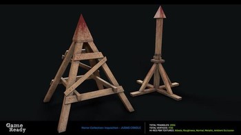 Cradle Judas juga dikenal sebagai kursi Yudas merupakan alat penyiksaan di Abad Pertengahan. Bentuknya seperti tempat duduk piramida dengan ujung yang sangat tajam di atas. Korban diturunkan perlahan ke atas alat ini, dan menyebabkan rasa sakit parah dan kadang kematian. Foto: Unwired.