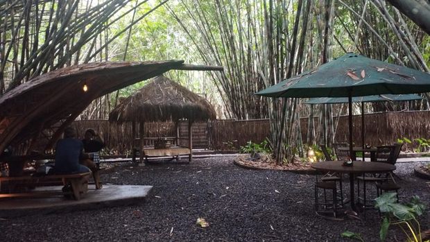 Bamboo Cafe di Desa Wisata Penglipuran, Bangli, Bali, beberapa waktu lalu.