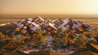 Bandara Gelephu Bhutan akan dibangun di dekat perbatasan dengan India oleh irma arsitektur Bjarke Ingels Group (BIG-Bjarke Ingels Group)