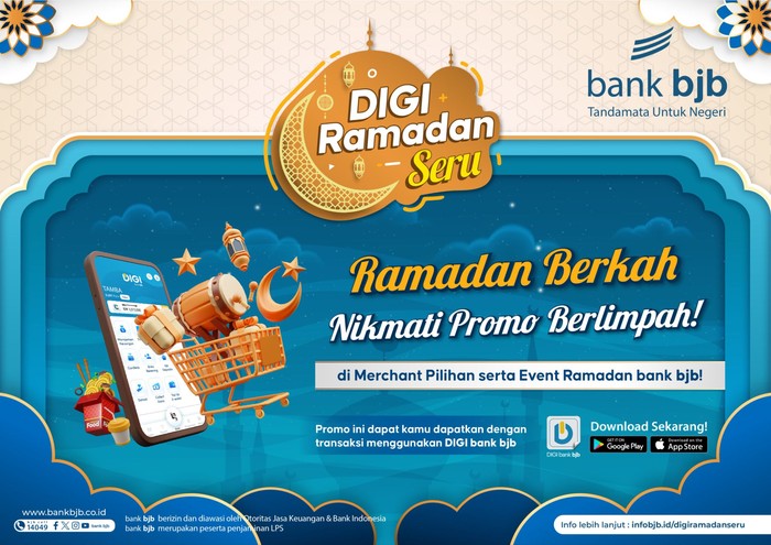 Bank bjb Tebar Promo Ramadan 2025, Ada Bonus Pulsa hingga Umrah Gratis