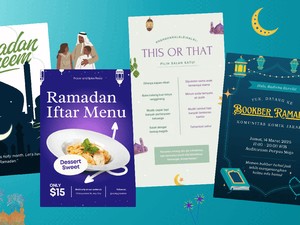 Cara Membuat Undangan Bukber dan Open House Lebaran Pakai Canva