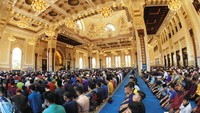 Pembangunan Masjid Sri Sendayan terinspirasi oleh warisan arsitektur periode Abbasiyah dan Mamluk, dengan pengaruh arsitektur Umayyah dan Ottoman.  (dok Masjid Sri Sendayana)