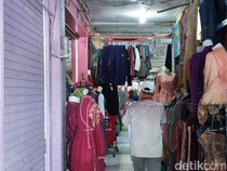 Pertengahan Ramadan, Pasar Baru Lamongan Masih Sepi