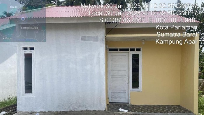 Penampakan rumah di Aminah Khalid Residence 3