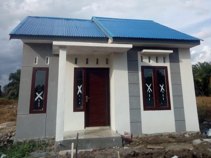Penampakan rumah di Karran Green Elok
