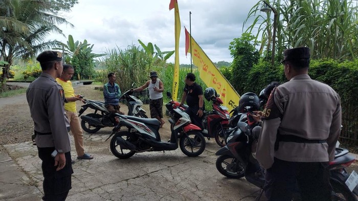 Kondisi TKP penjambretan di Pengasih, Kulon Progo, Sabtu (15/3/2025).
