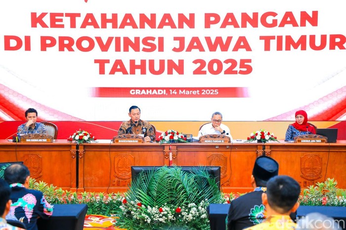 Rakor ketahanan pangan Jatim
