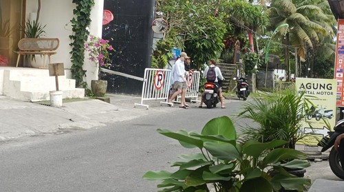 Situasi Parq Ubud, Sabtu (15/3/2025) sore. (Leona Wirawan/detikBali)