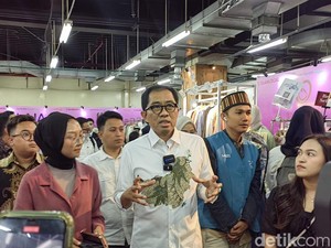 Blusukan ke Tanah Abang, Wamenperin Tepis Produk Lokal Kalah Saing