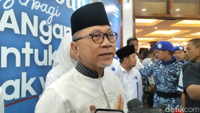 Zulkifli Hasan. Foto: Maulani/detikcom.