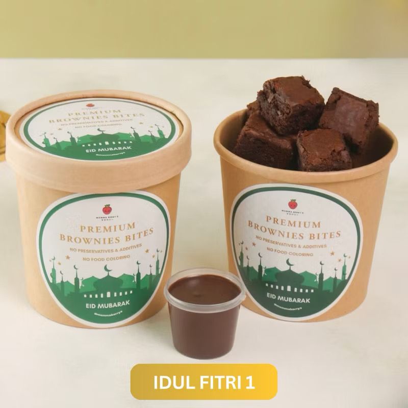 5 Brownies Bites Legit Rp 30 Ribuan, Cocok Jadi Hampers Lebaran
