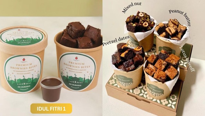 5 Brownies Bites Legit Rp 30 Ribuan, Cocok Jadi Hampers Lebaran