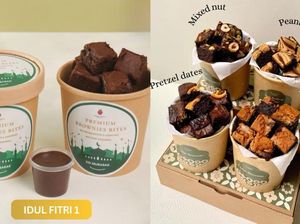 5 Brownies Bites Legit Rp 30 Ribuan, Cocok Jadi Hampers Lebaran
