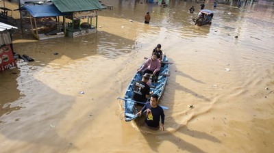Banjir Rendam Dayeuhkolot Bandung