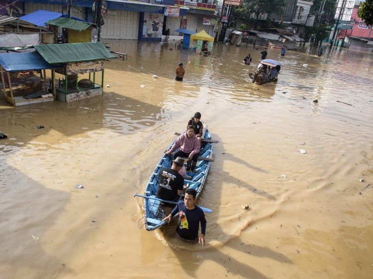 Banjir Rendam Dayeuhkolot Bandung