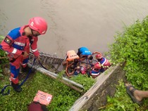 Gagal Beraksi, Copet di Surabaya Tewas Tenggelam Ceburkan Diri ke Sungai