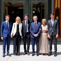 Frederic merupakan satu dari lima anak Bernard, orang terkaya ketiga di dunia yang kekayaannya mencapai US$ 187,6 miliar menurut Forbes. Semua Arnault saat ini memegang posisi penting dalam manajemen LVMH. Frederic sendiri sebelumnya memimpin divisi jam tangan LVMH (Tag Heuer, termasuk rumah perhiasan Tiffany & co.) selama setahun terakhir. (Foto: Chesnot/Getty Images)