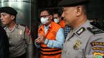 Kadis PUPR OKU dan Tiga Anggota DPRD OKU Berompi Tahanan KPK