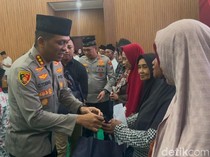 Polresta Sidoarjo Santuni 500 Anak Yatim dan Duafa di Bulan Ramadan