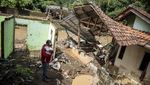 Kerusakan Akibat Banjir Bandang di Cipatat KBB
